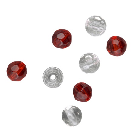 SPRO FACETED GLASS BEADS 6mm