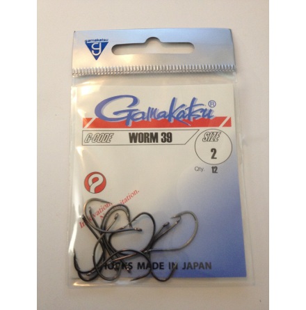 GAMAKATSU WORM 39 SIZE 2