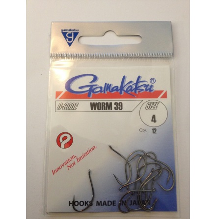 GAMAKATSU WORM 39 SIZE 4