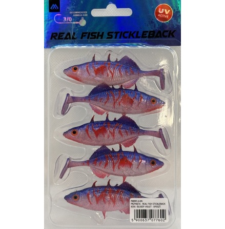 STICKLEBACK 8CM BLOODY VIOLET